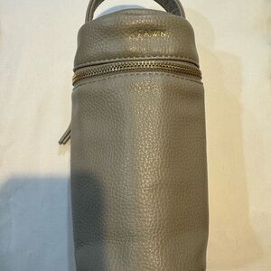 FAWN design Gray Leather The Bottle Bag